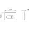 Комплект VITRA NORMUS L-BOX кнопка белая 9773B003-7207